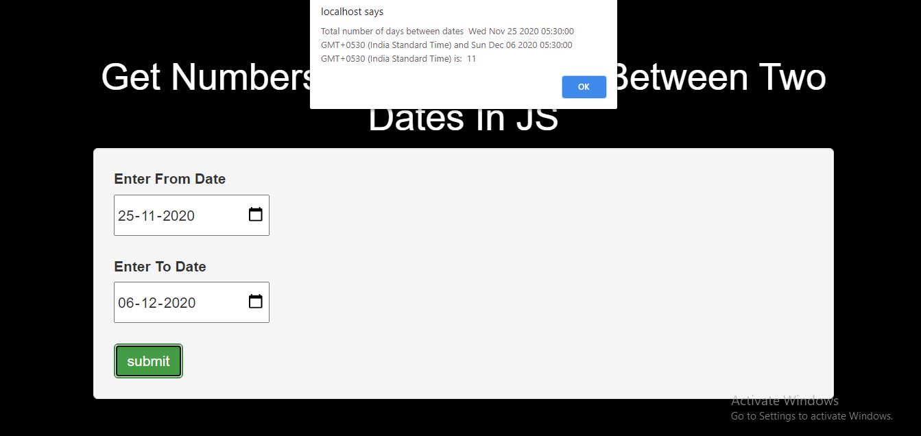 how-to-get-numbers-of-days-present-between-two-dates-in-js