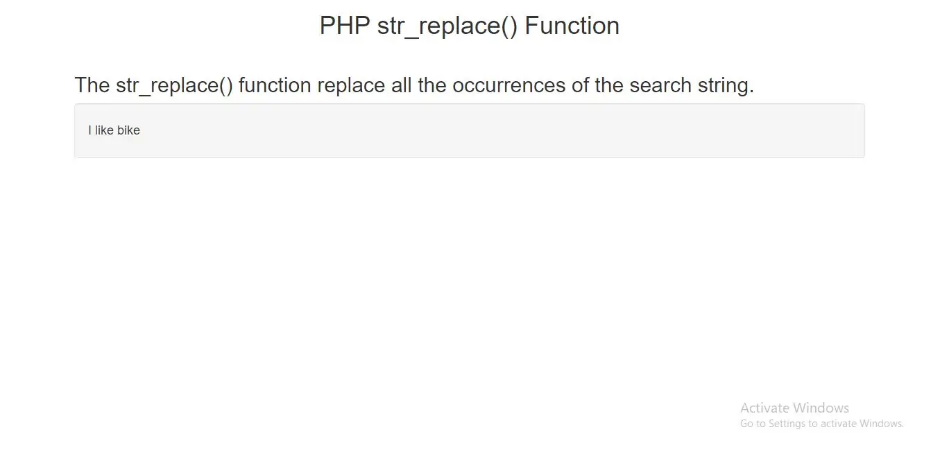 str_replace_Function