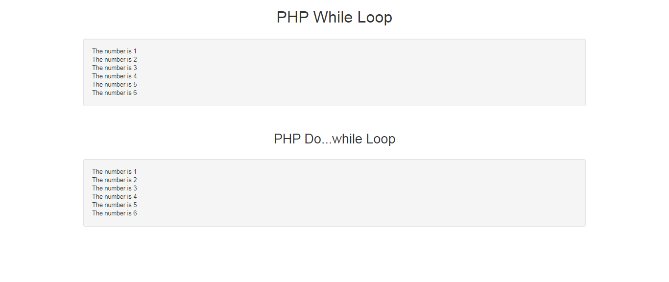 Difference Between While And Do While Loop In PHP