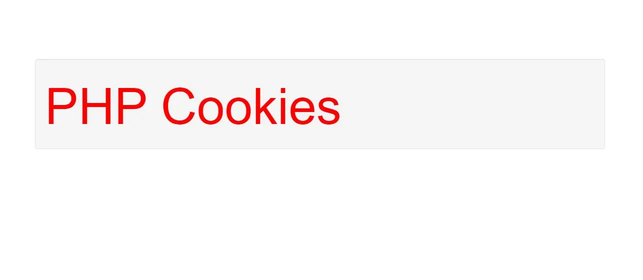 Which function is used to create a cookie in PHP