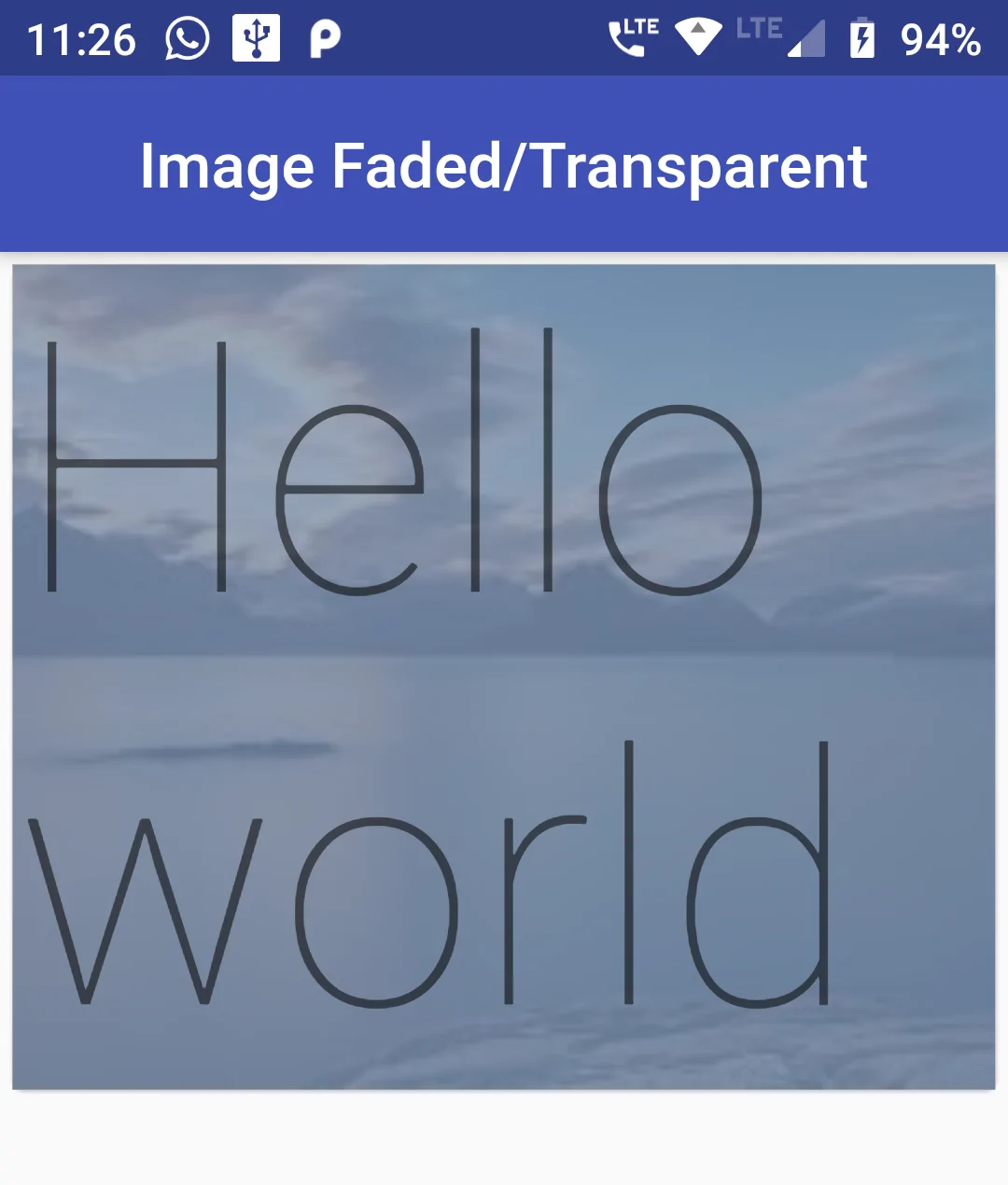 How To Create Transparent Image In Flutter App