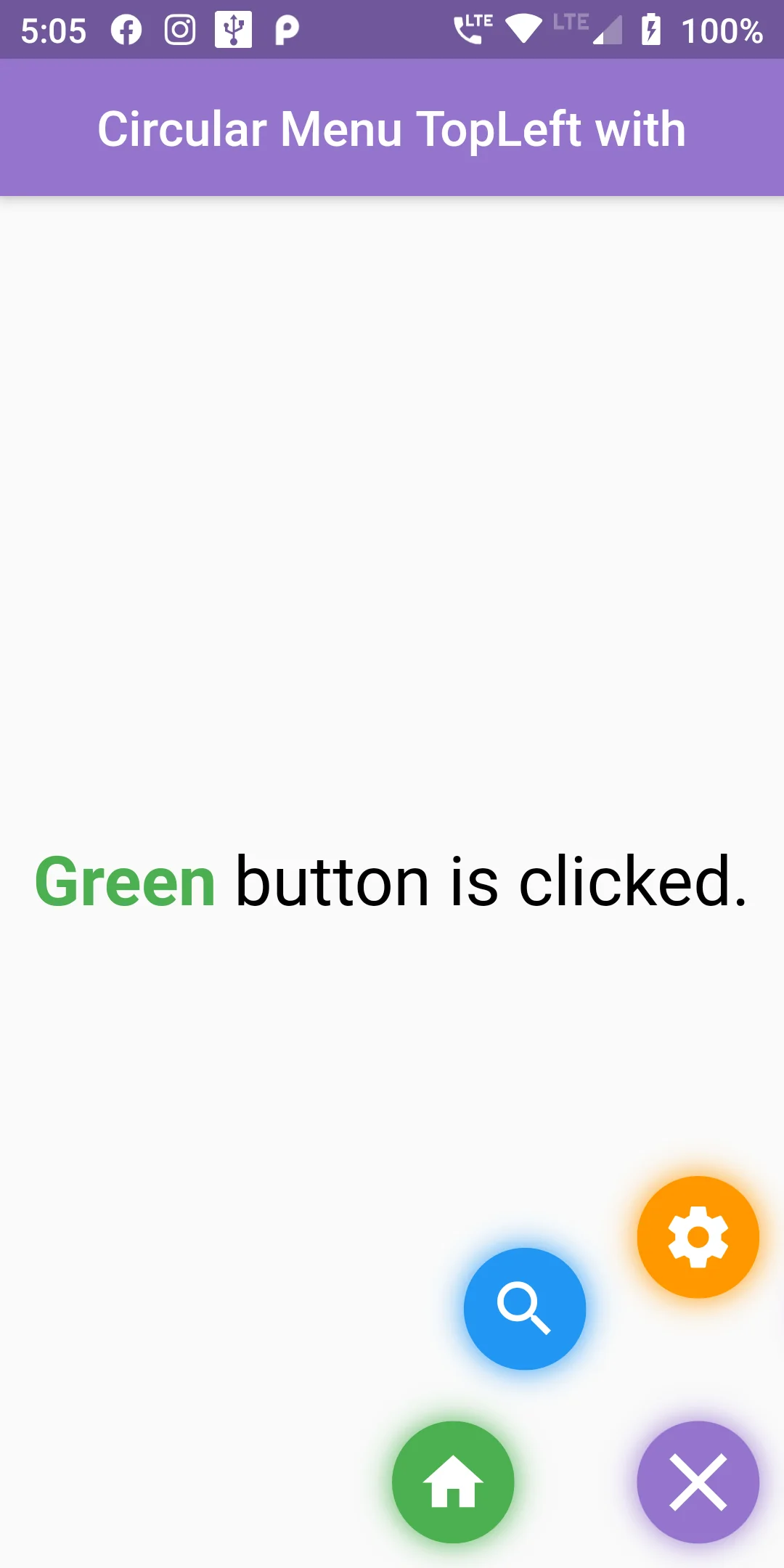 Onclick Of Icon Opens Menu And Change Its Text In Flutter