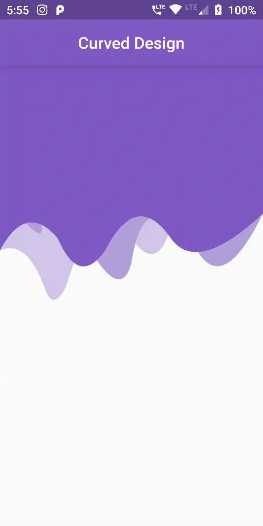 Learn How To Give Curved Background In Flutter App