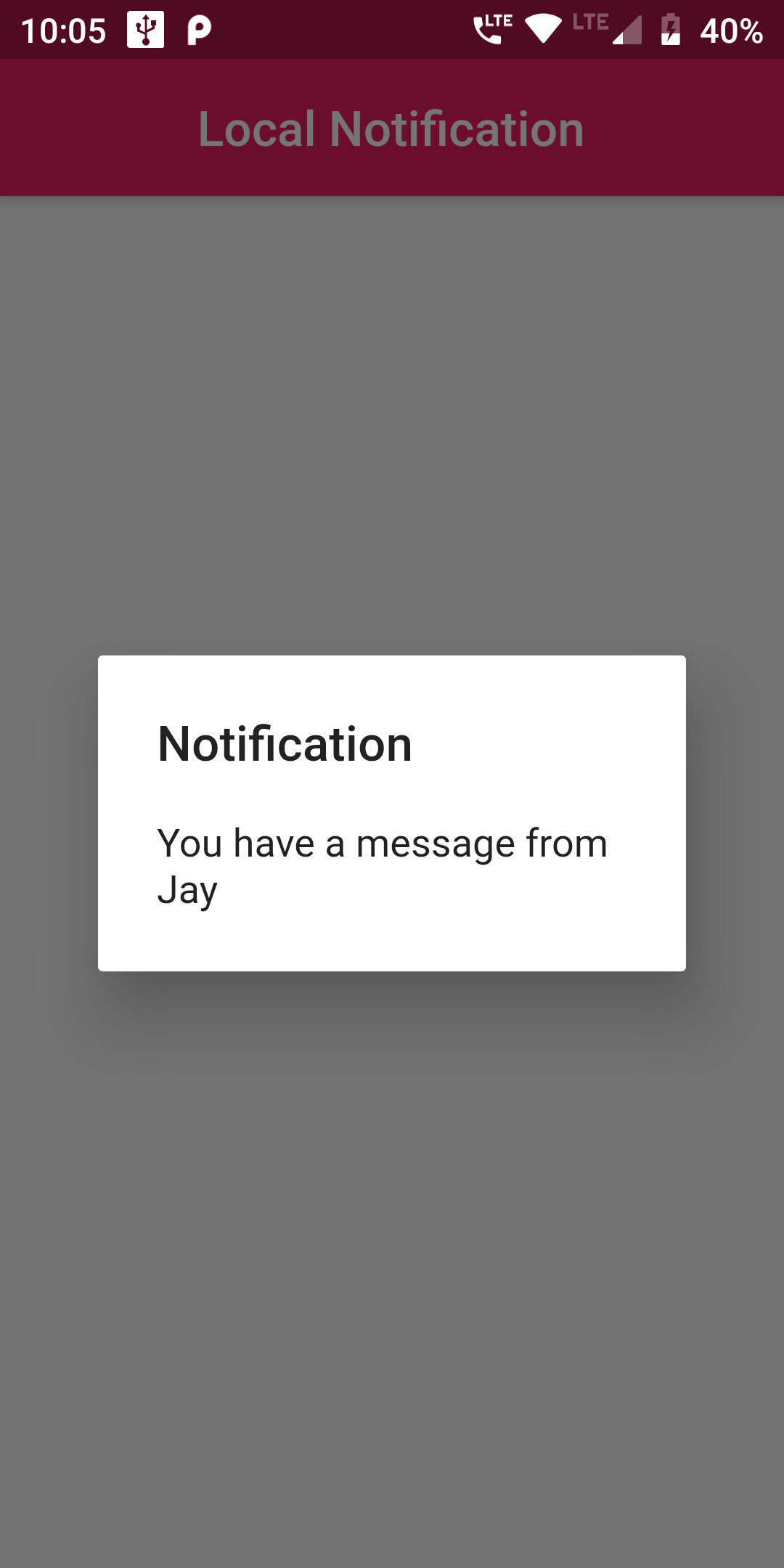 How To Create Push Local Notification In Flutter Android