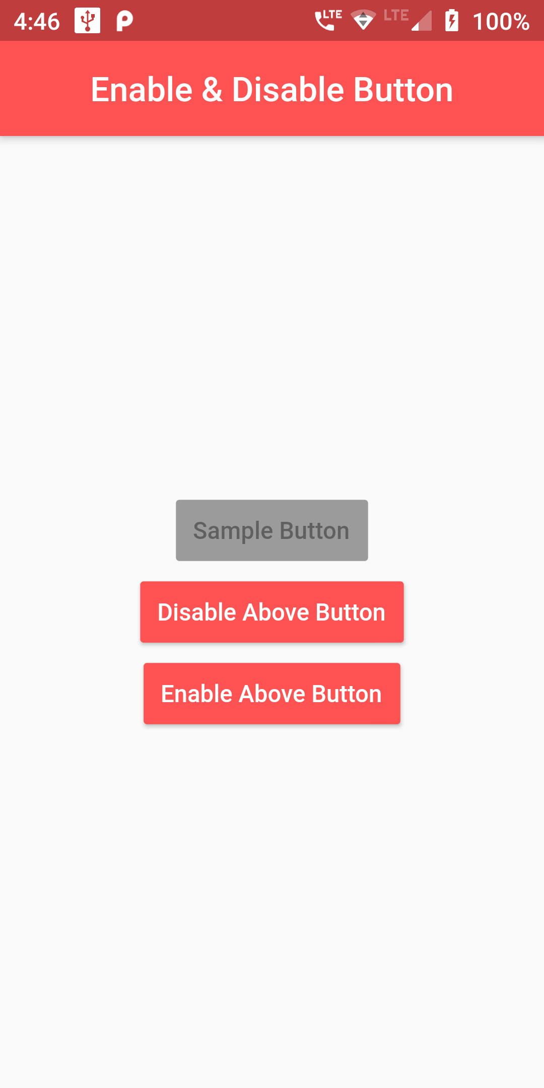 Enable Disable Raisedbutton Dynamically In Flutter Android
