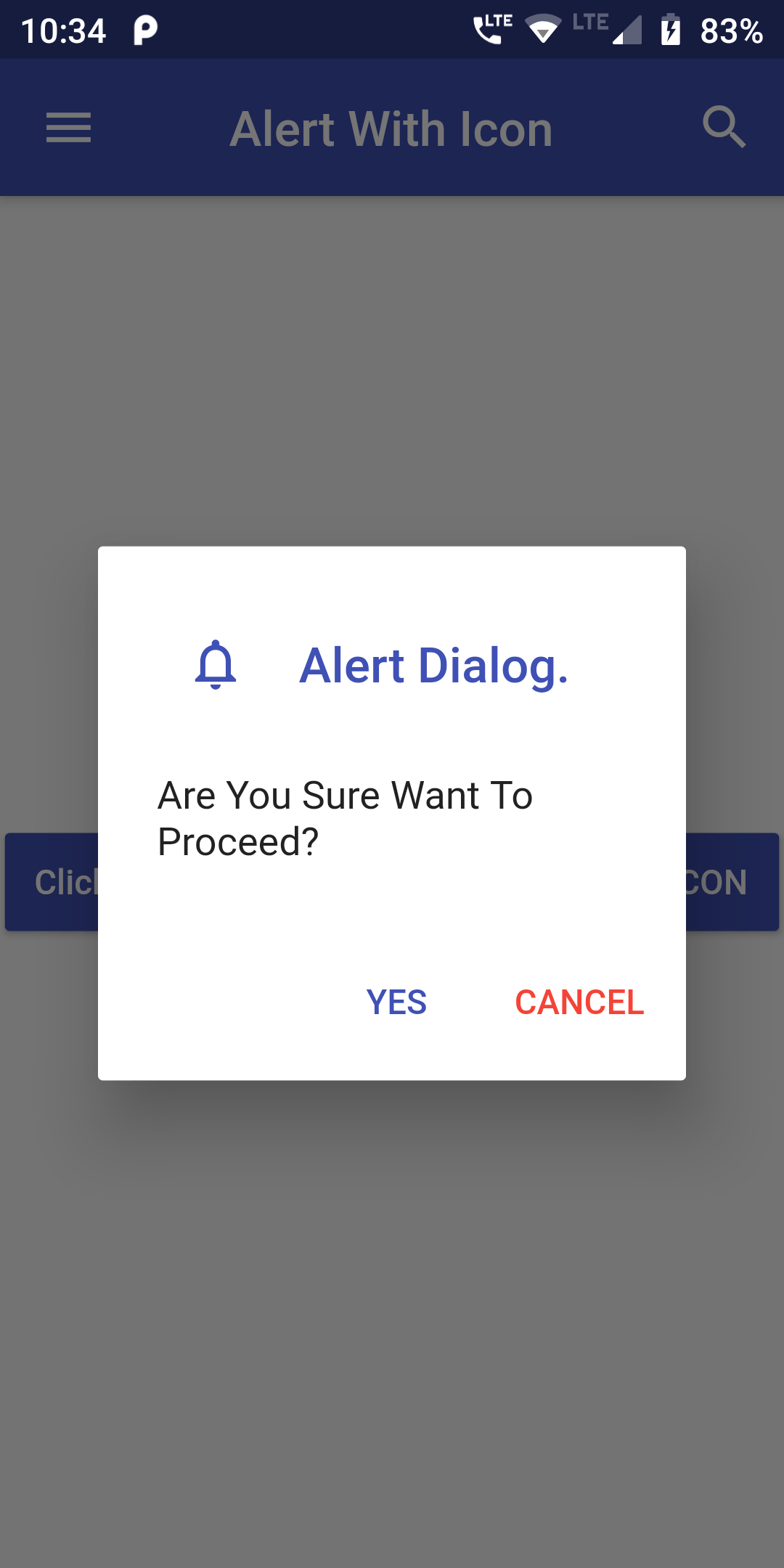 How To Create Alert Dialog Box With Icon In Flutter App