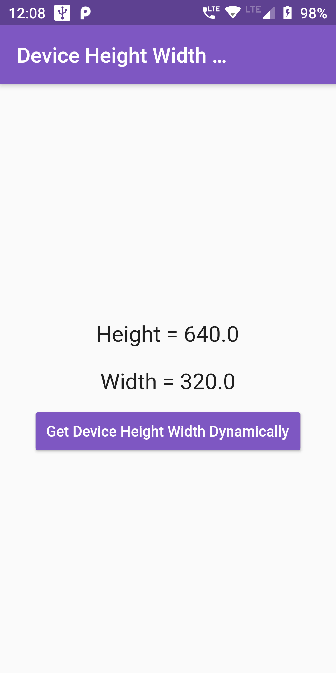 How To Add Device Screen Height&Width In Flutter App