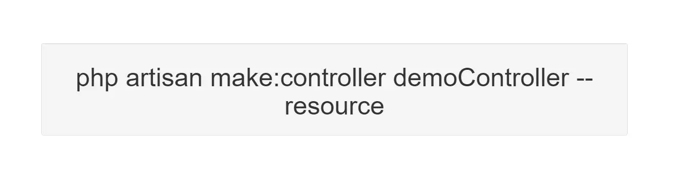 How To Create Resource Controllers In Laravel With Example