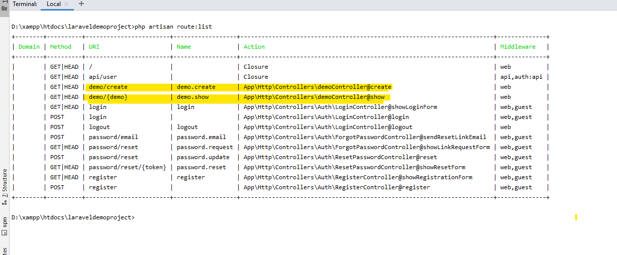 How To Create Partial Resource Routes With Laravel