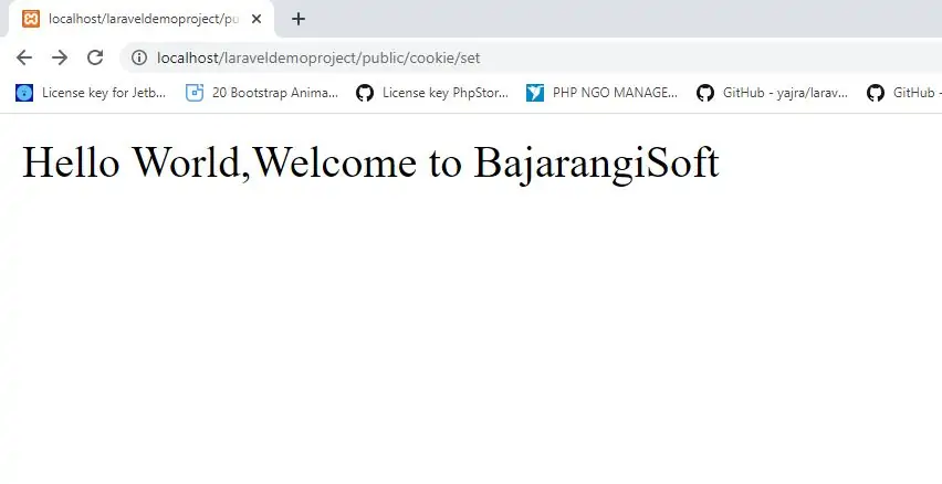 How Do I Create Cookie In Laravel Framework with Example