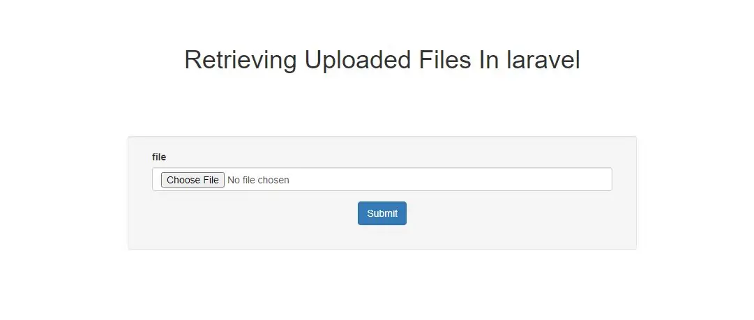 How Do I Request Files In Laravel Framework with Example