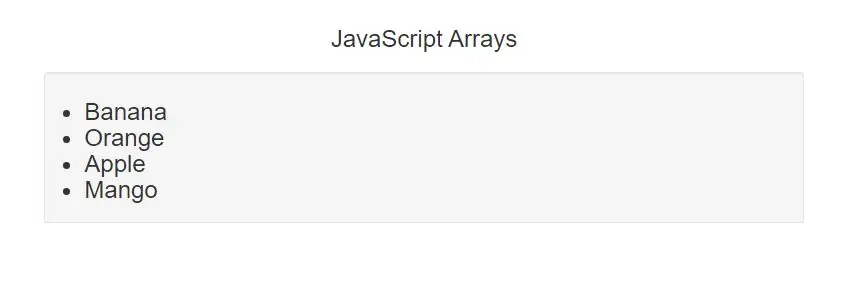 How Can I Define Arrays In JavaScript With Examples