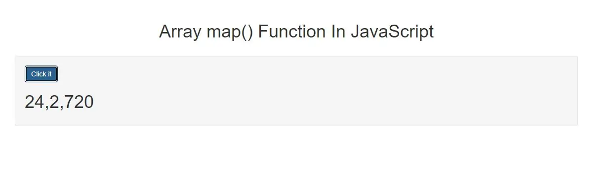 What Is The Use Of Array map Function In JavaScript