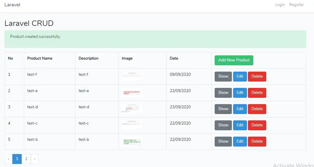 How Can I Create CRUD Example From Scratch In Laravel