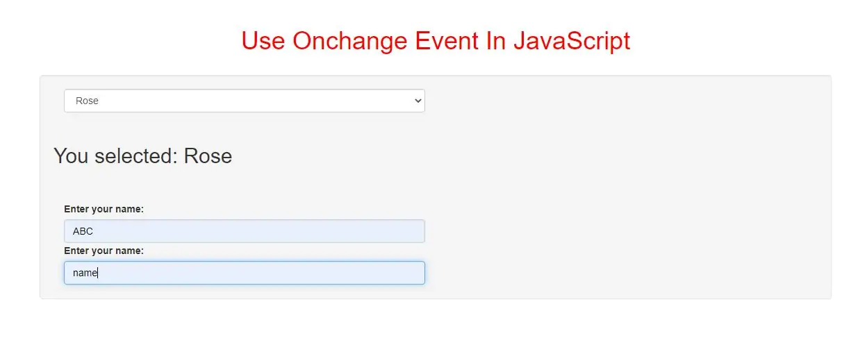 What Is Event In Javascript With Example