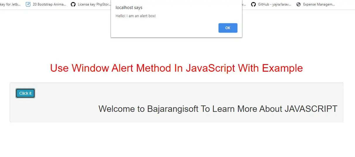 How To Use Window Alert Method In JavaScript With Example
