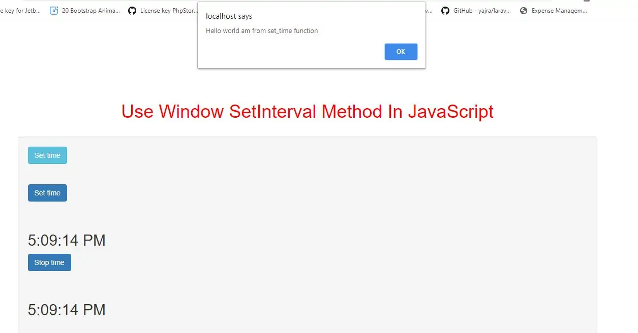 How To Use Window SetInterval Method In JavaScript