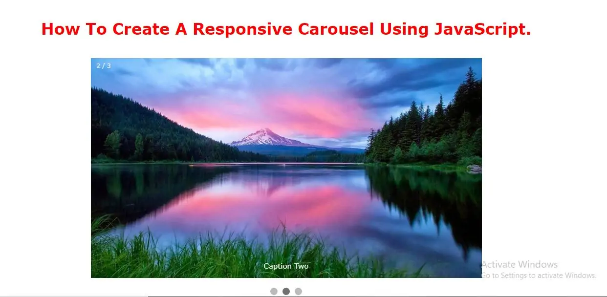 How To Create Automatic Slideshow Using JavaScript