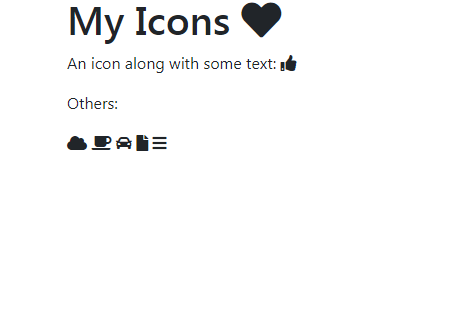 Bootstrap Icons