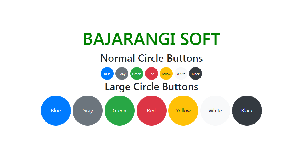 Circular Buttons