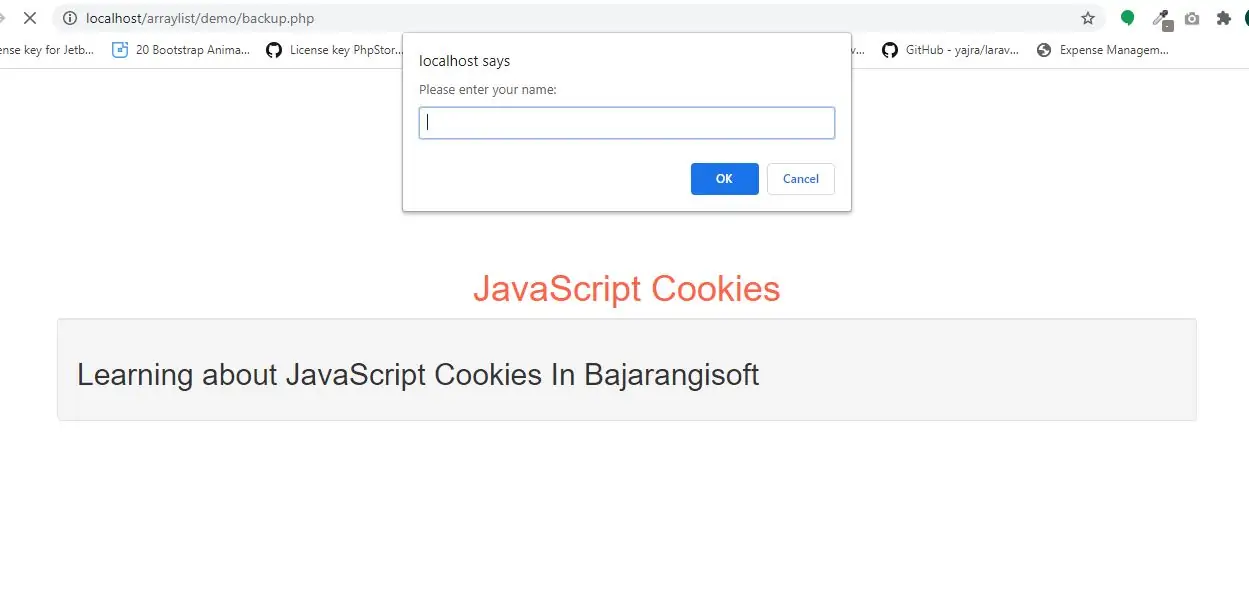 How To Create Cookies Using JavaScript With Example