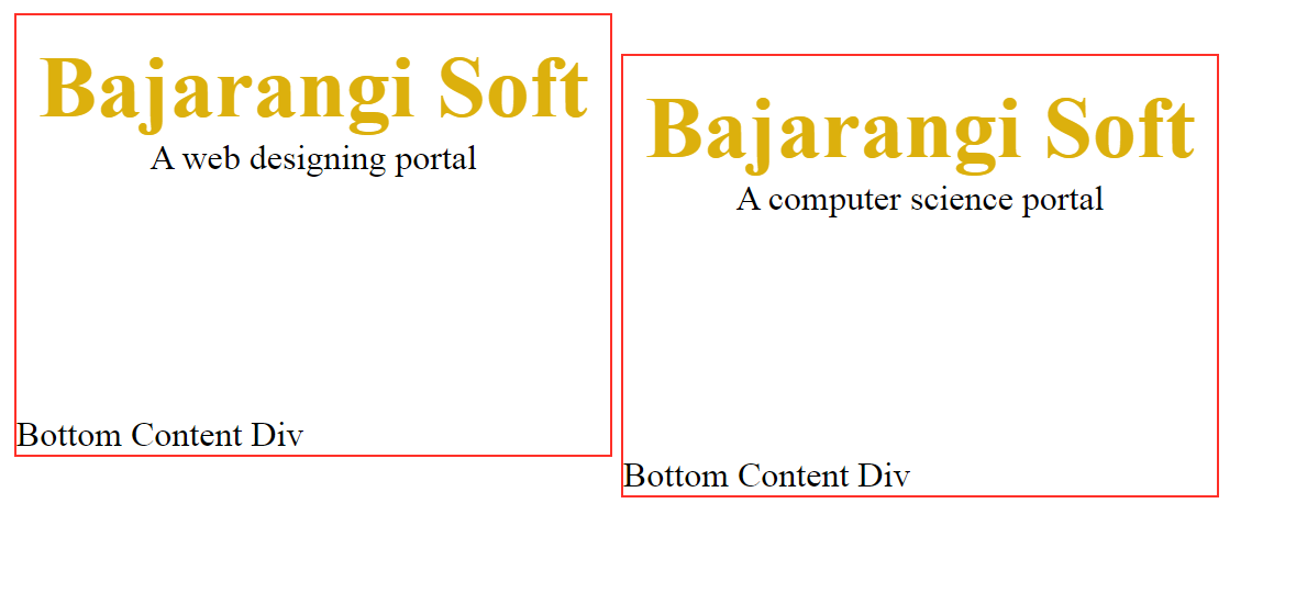 Align Content Of Div