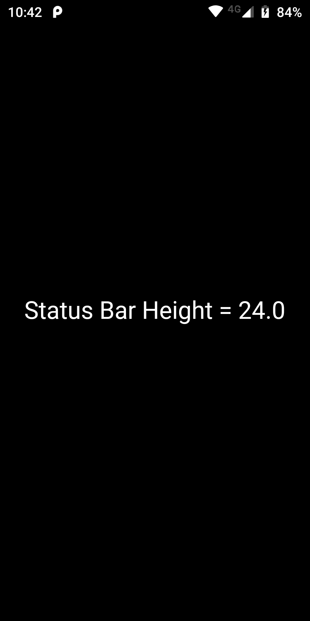 How To Get Status Bar Height Using Flutter Android App