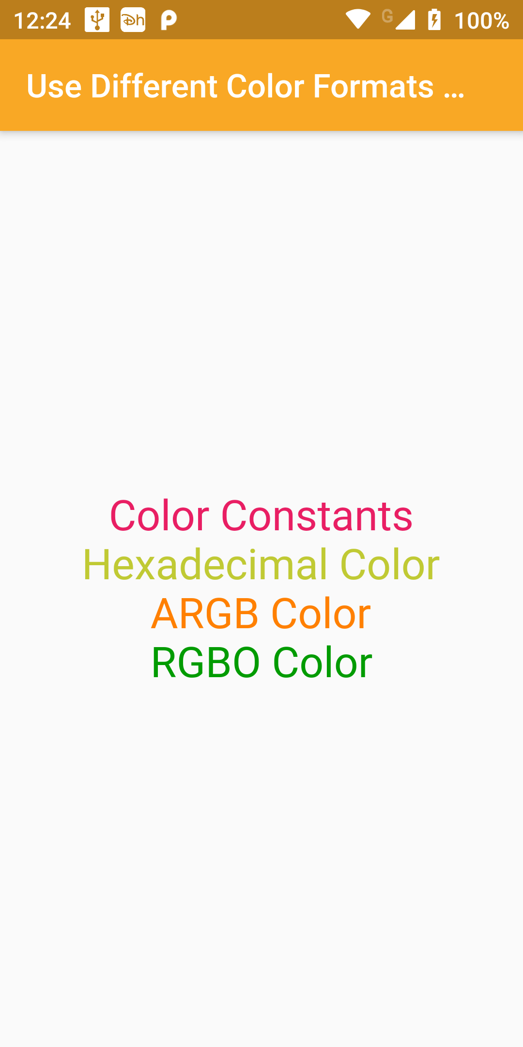 How To Use Different Color Formats Hex Argb Rgbo In Flutter