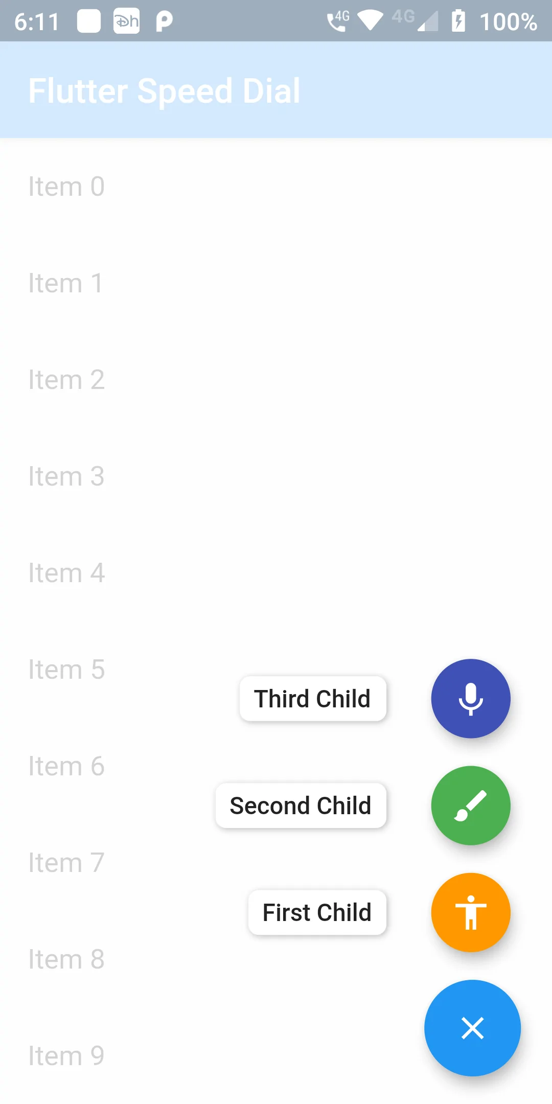 How To Create Speed Dial Using Flutter Android App