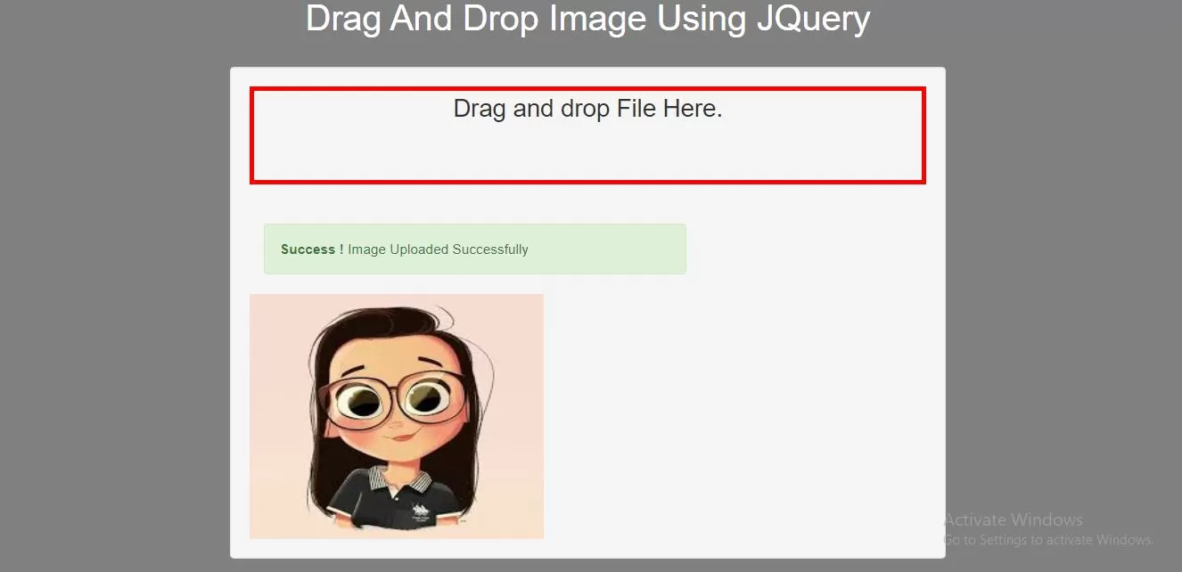 How To Drag And Drop Image Using JQuery With Example