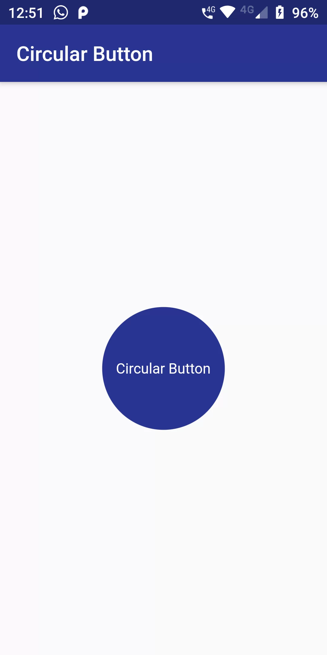 How To Create Circular Button Using Flutter Android App