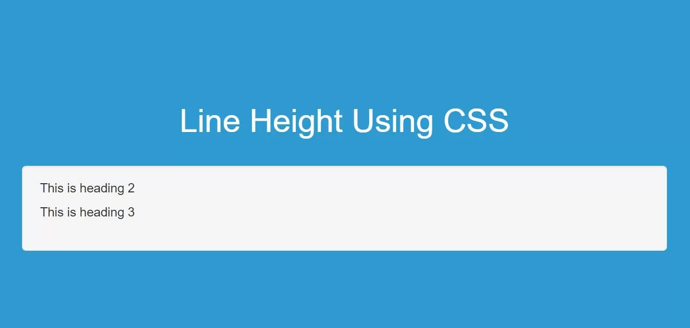 How To Do Line Height Using Cascading Style Sheets