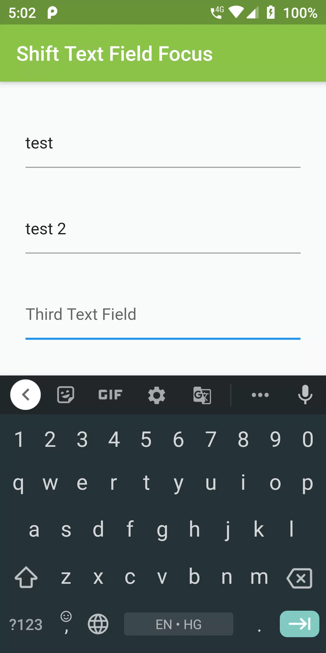 How To Shift Focus To Next Text Field Input Using Flutter App