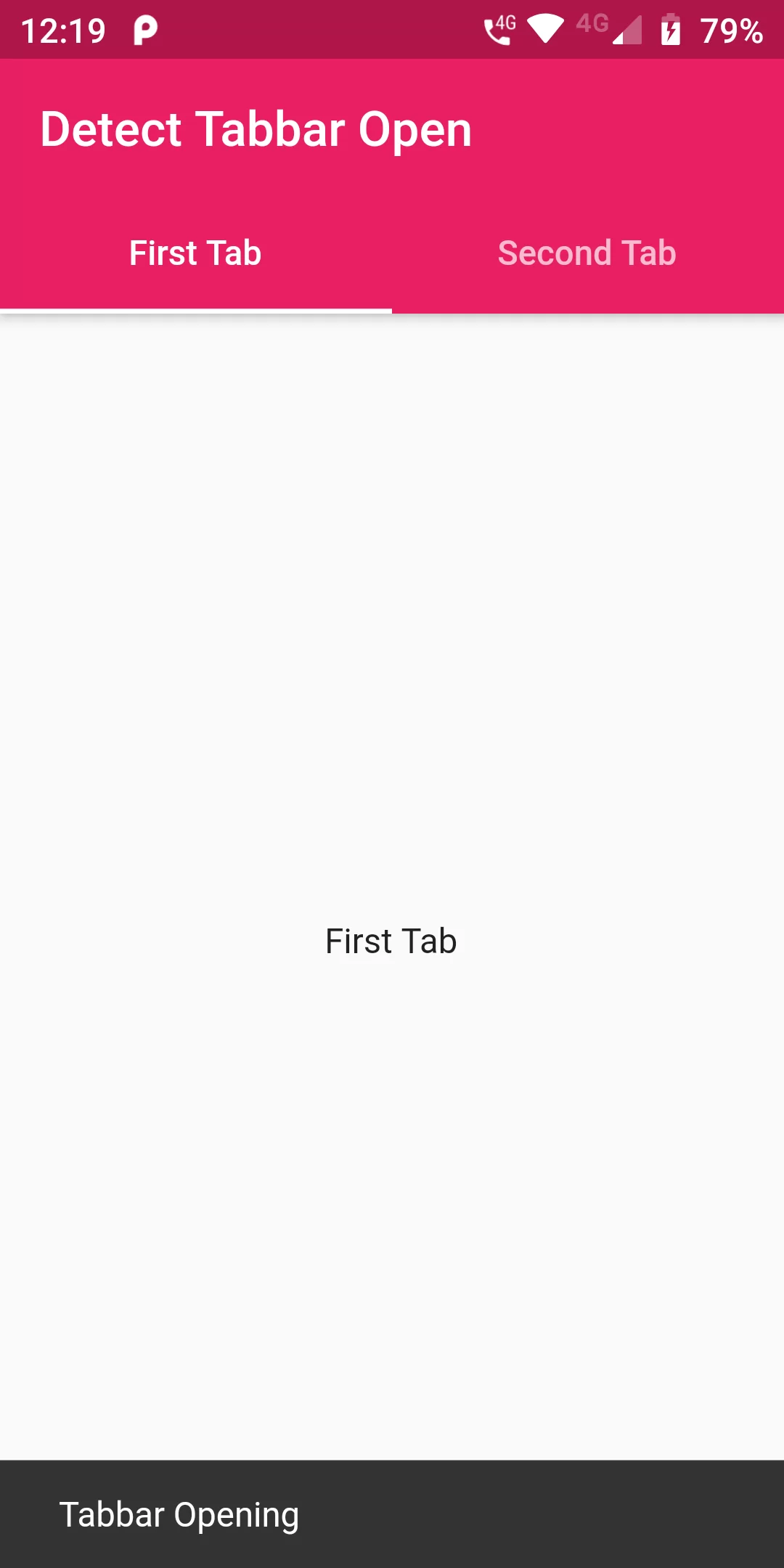 How To Detect With New Tab Is Opened In Flutter Android App