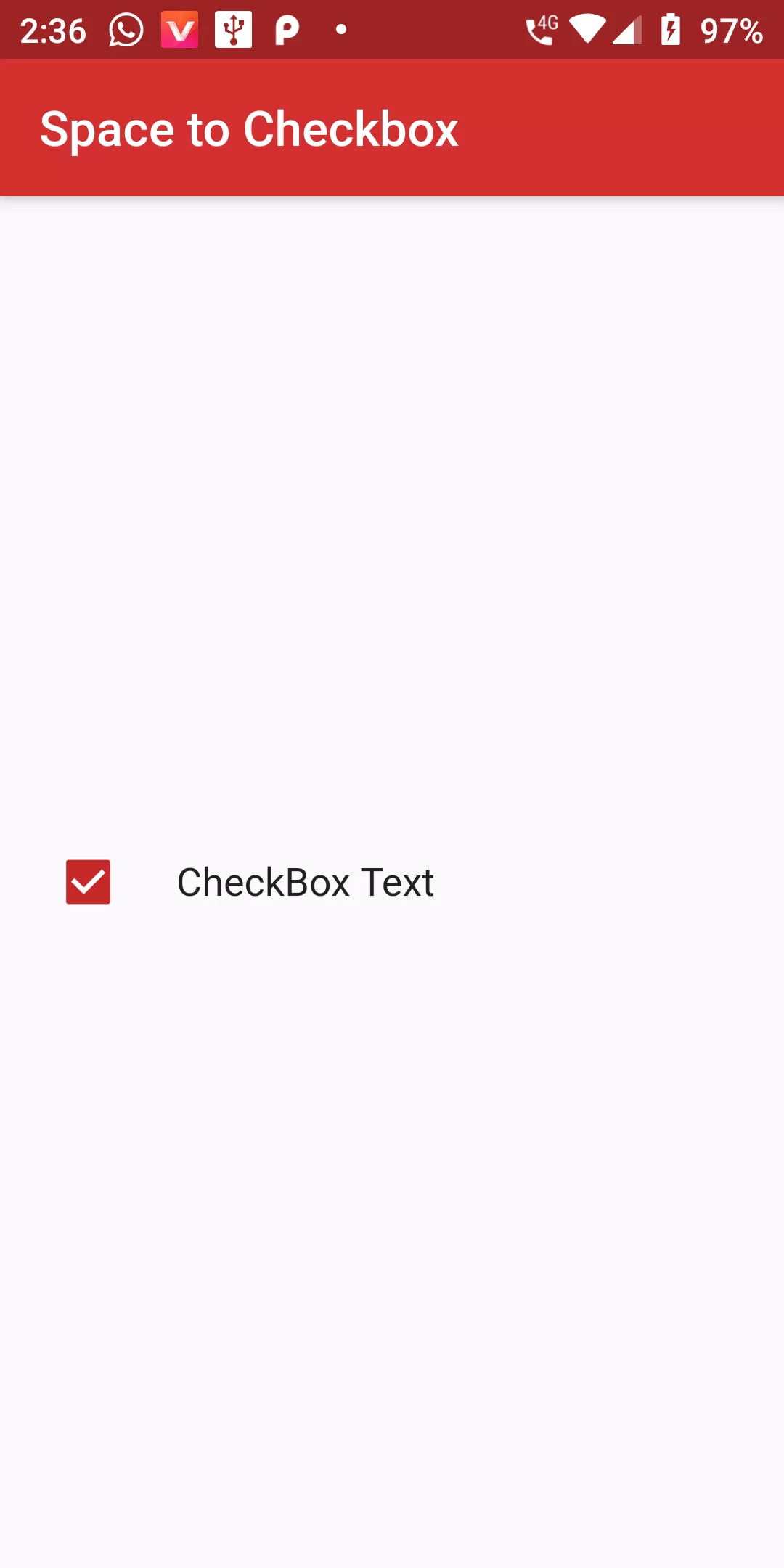 How To Add Padding To Checkbox Using Flutter Android