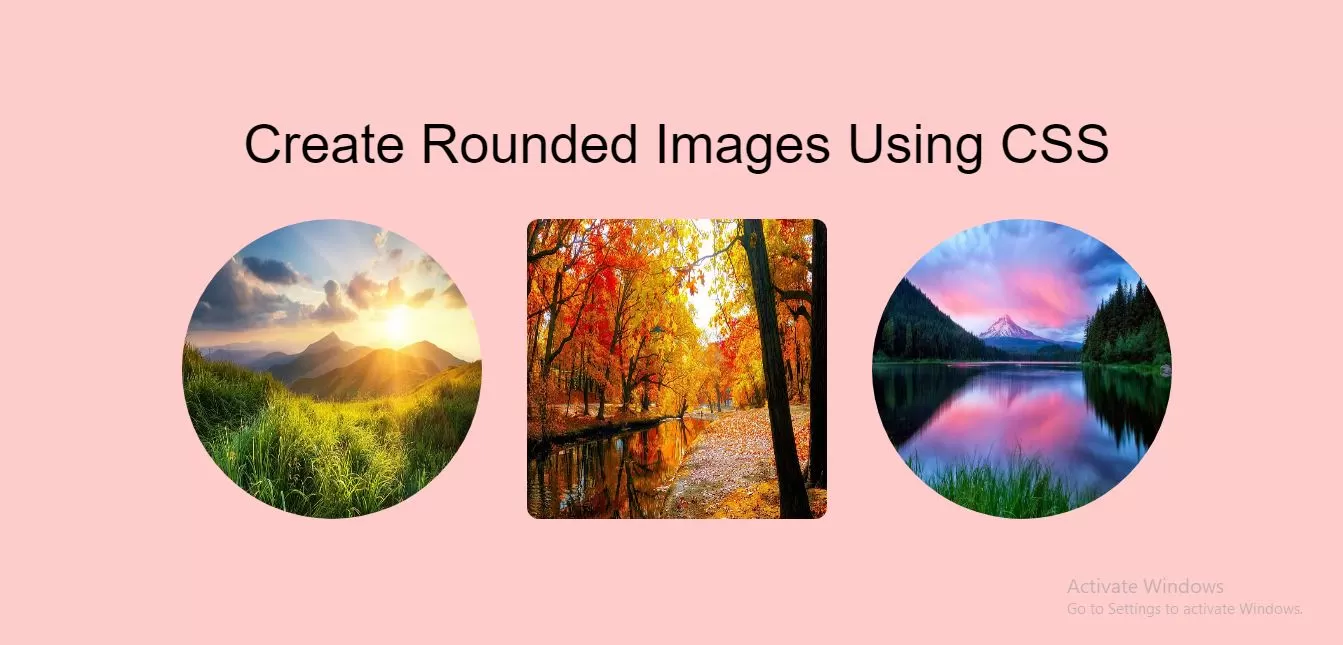 How To Create Rounded Images Using CSS With Example