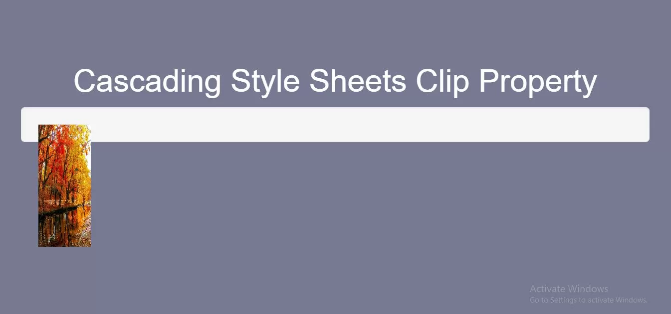 How Can I Use Cascading Style Sheets Clip Property