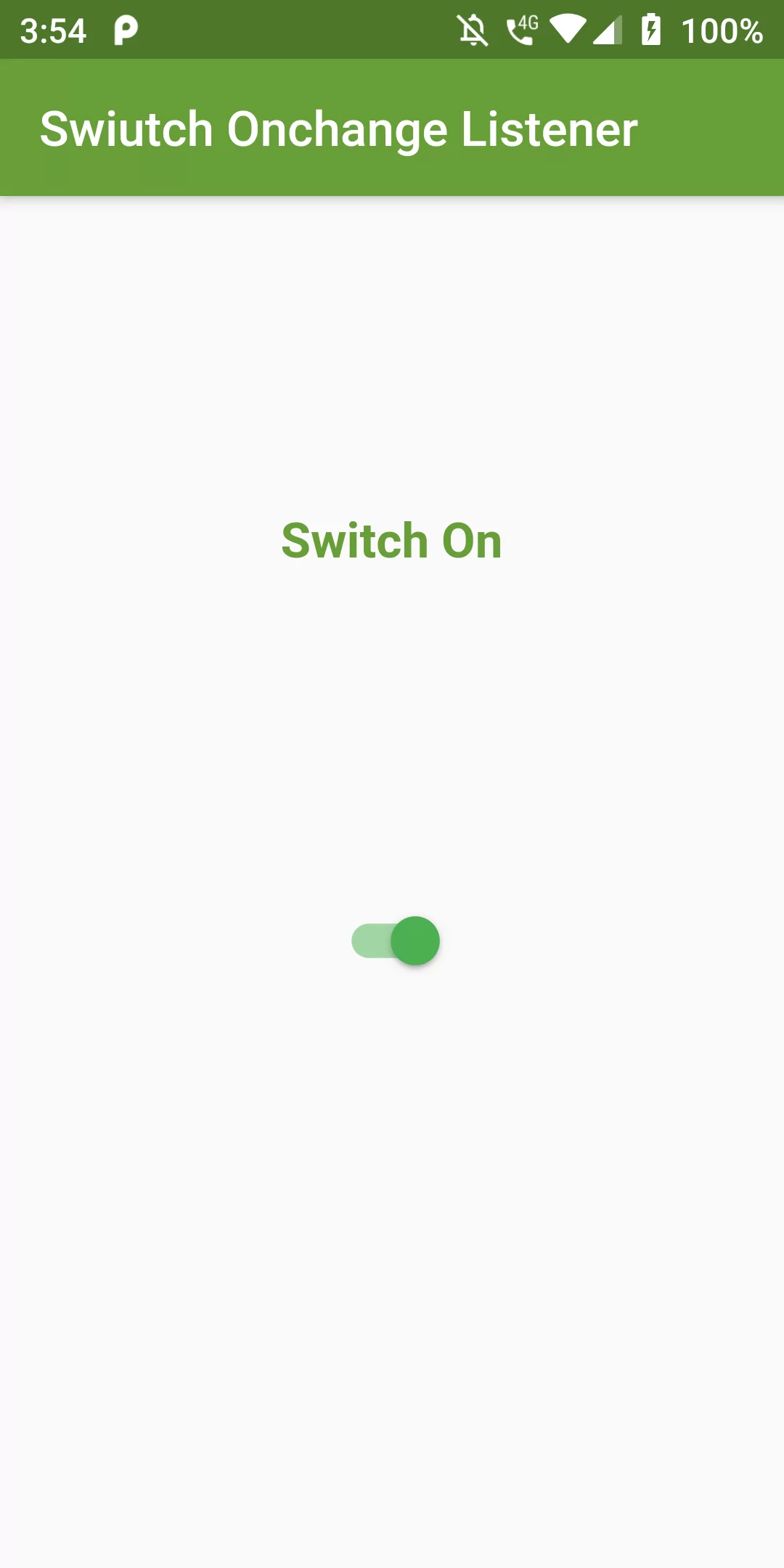 How To Set Onchange Listener To Switch Using Flutter App