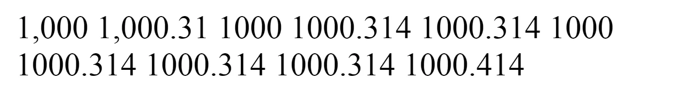 string into number in php