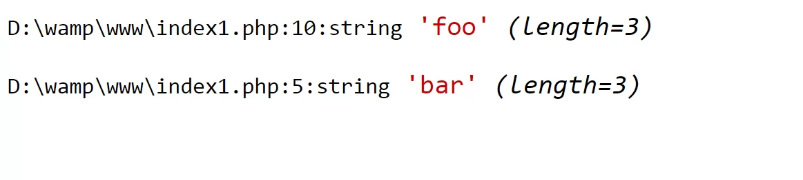 Current function name in php