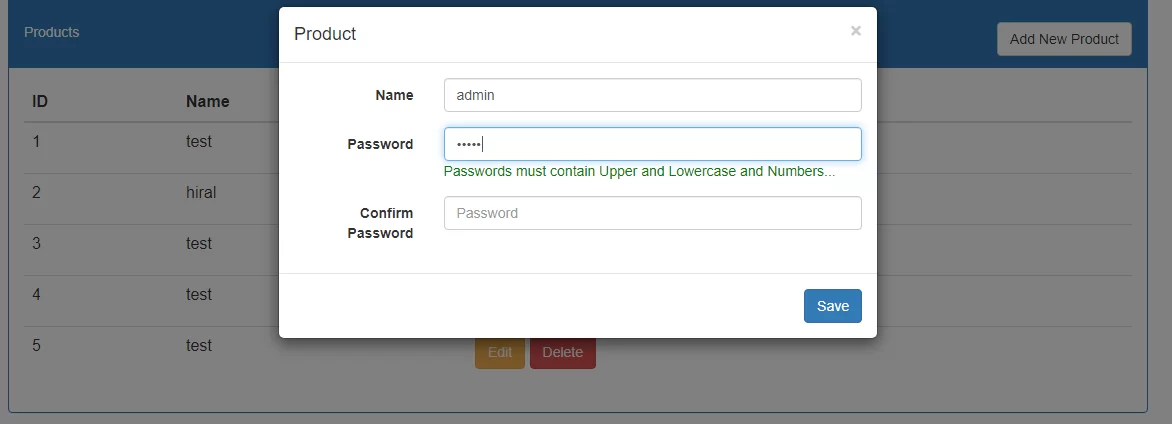 How To Validate Password With Pattern Using Jquery In Laravel