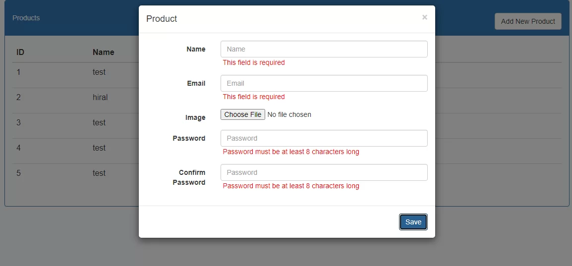How To Validate Form Using Jquery In Laravel