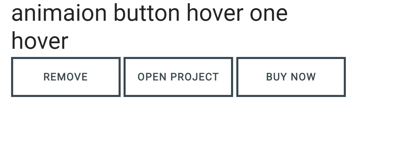 How To Create a Animation Slider Hover Effects Buttons Using Css