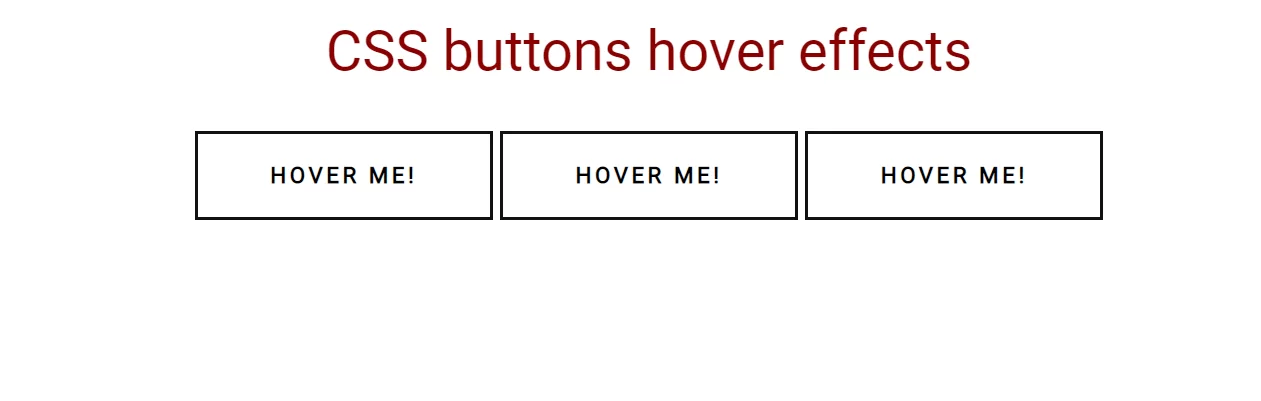 How To Create a Button Inside Text Slider Hover Effects Using Css